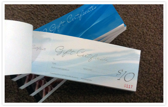 Gift Vouchers