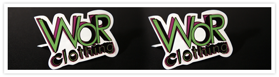 White Vinyl Stickers